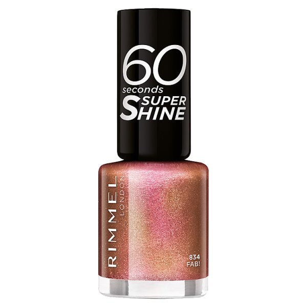 Rimmel 60 Seconds Super Shine Nail Polish - 834 Fab!