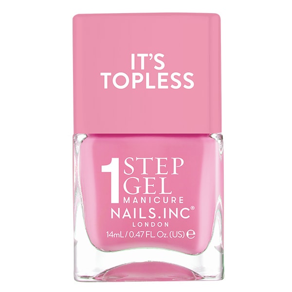 Nails. Inc Its Topless Miley Candy Pink Polish 14ml
