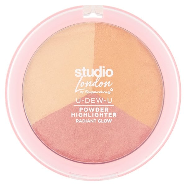 Superdrug Studio London U DEW U Highlighter Powder - Glow Get it