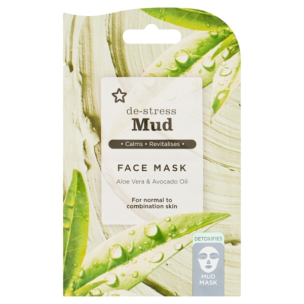 Superdrug Unisex De?Stress Mud Face Mask