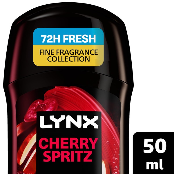 Lynx Fine Fragrance Collection Cherry Spritz Deodorant Stick 50ml