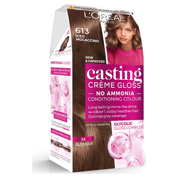 L'oréal Paris Unisex 613 Iced Mocha L'oréal Casting Crème Gloss Brown Hair Dye