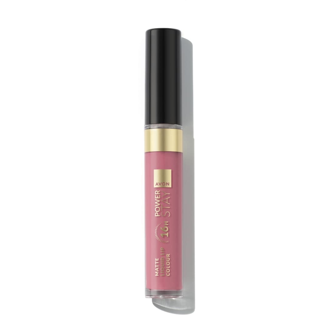Avon Power Stay 16-Hour Liquid Lip Colour Persistent Pink