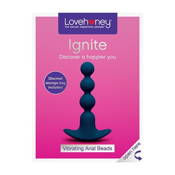 Lovehoney Unisex Ignite 20 Function Vibrating Anal Beads