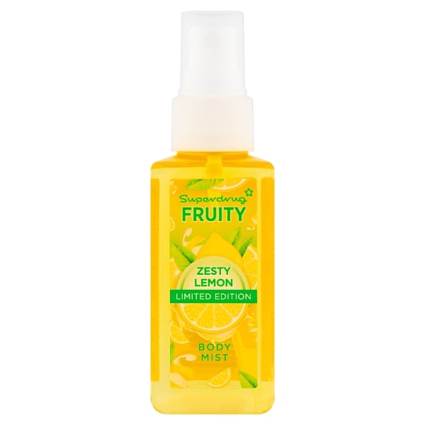 Superdrug FRUITY MIST SUMMER LIMITED EDITION ZESTY LEMON 100ml