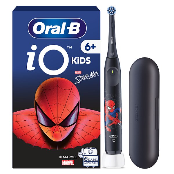 Oral-B Unisex Kids Io Kids Marvel Spiderman Electric Toothbrush