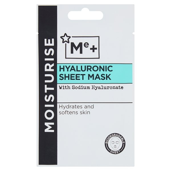 Me+ Unisex Hyaluronic Acid Sheet Mask