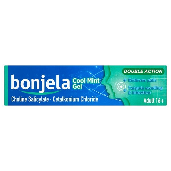 Bonjela Unisex Mint Adult Mouth Ulcer Pain Relief Cool Gel 15G
