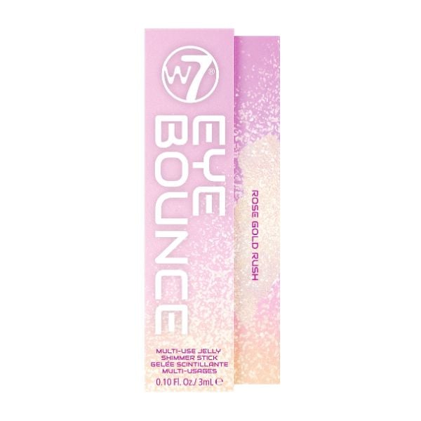 W7 Eye Bounce Jelly Shimmer Stick 3ml - Rose Gold Rush
