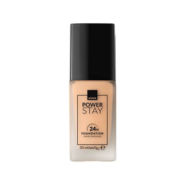Avon Power Stay 24-Hour Liquid Foundation Light Ivory 140P