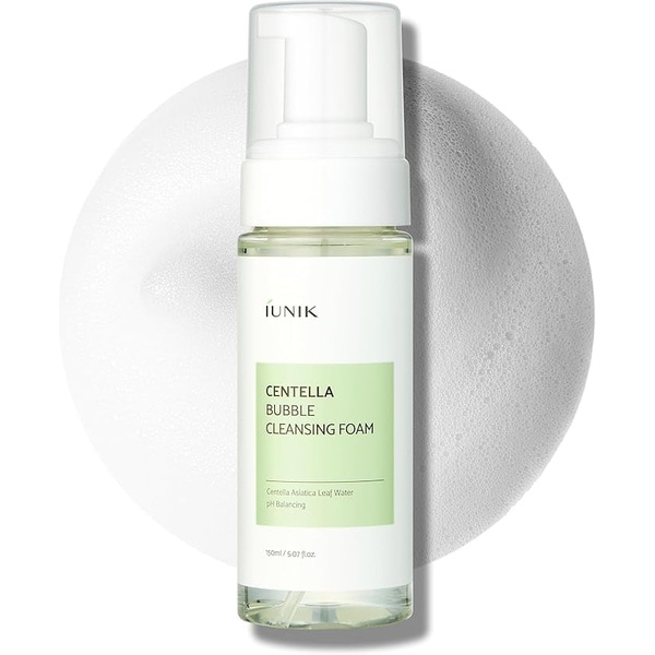 Iunik Unisex Centella Bubble Cleansing Foam 150Ml