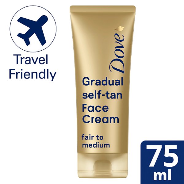 Dove Summer Revived Light to Medium Self Tan for Face and Body 75ml