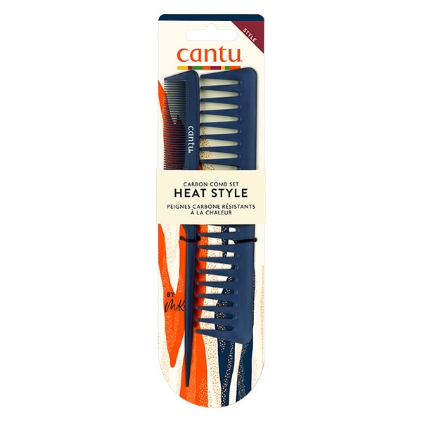 Cantu Unisex Style Carbon Fibre Combs