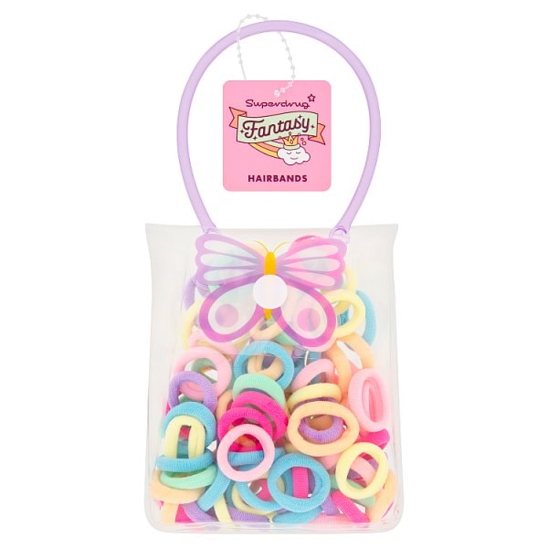 Fantasy Unisex Kids Cloth Hairbands In Bag