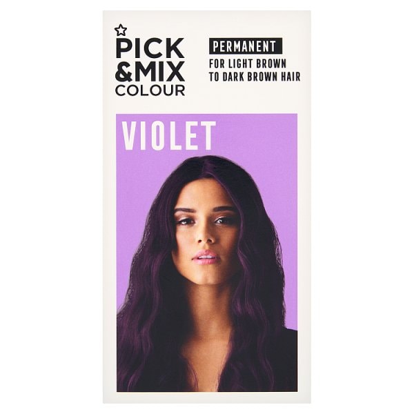 Superdrug Unisex Purple Pix & Mix Permanent Hair Colourant