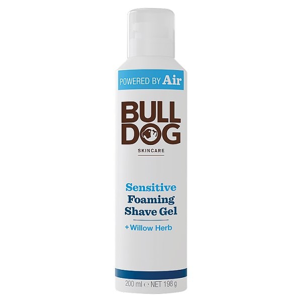 Bulldog Men's Skincare Sensitive Foaming Shave Gel 200Ml