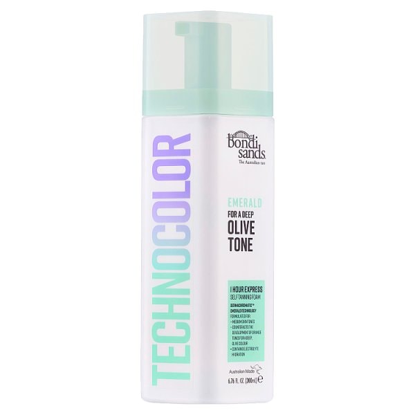 Technocolor 1 Hour Express Self Tanning Foam Emerald 200ml