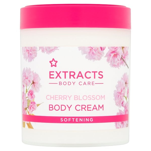 Superdrug Unisex Cherry Blossom Extracts Body Cream 475Ml