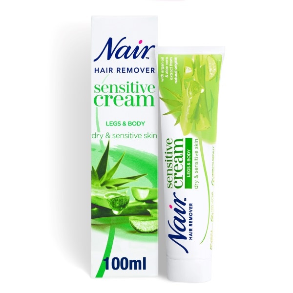 Nair Women's Cream Aloe Hair Removal For Sensitive Skin 100Ml