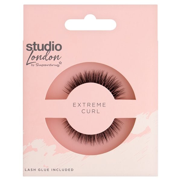 Superdrug Studio London Unisex White Extreme Curl Lash