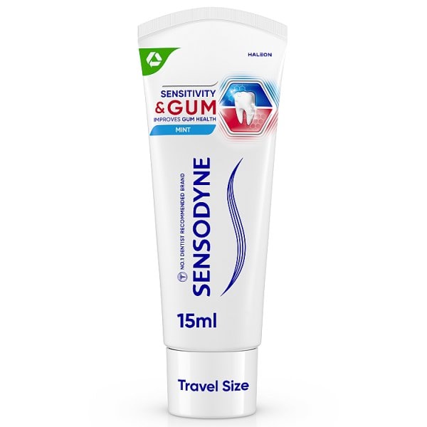 Sensodyne Men's Sensitivity & Gum Travel Size Toothpaste 15Ml