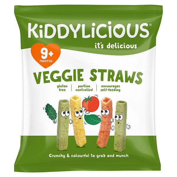 Kiddylicious Veggie Straws 12G
