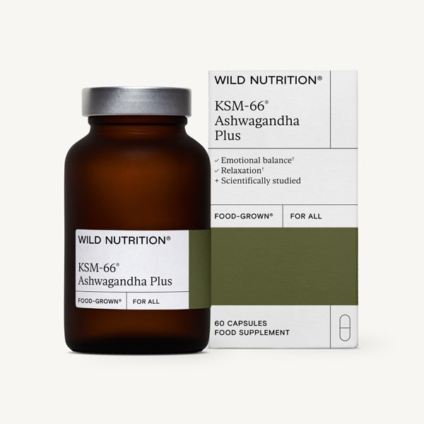 Wild Nutrition Ksm66® Ashwagandha Vitamins Men & Women Health