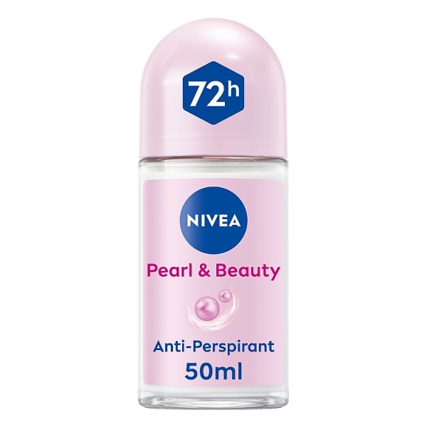 Nivea Women's Anti-Perspirant Deodorant Roll-On Pearl & Beauty 50Ml