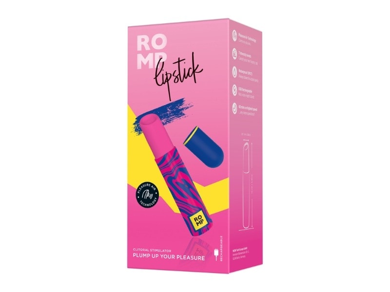 Lovehoney Unisex Romp Lipstick Discreet Clitoral Suction Stimulator