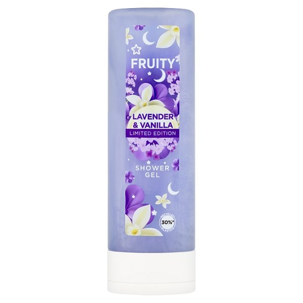 Superdrug Unisex Lavender Fruity & Vanilla Shower Gel 250Ml