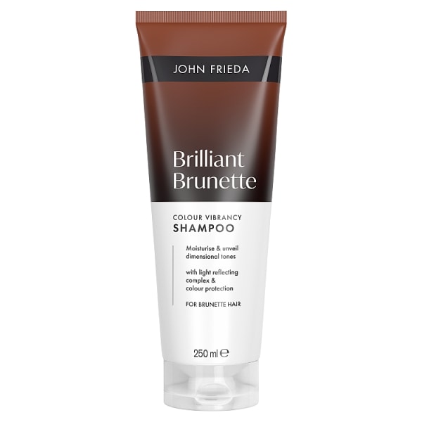 John Frieda Unisex Brunette Brilliant Colour Vibrancy Shampoo 250Ml