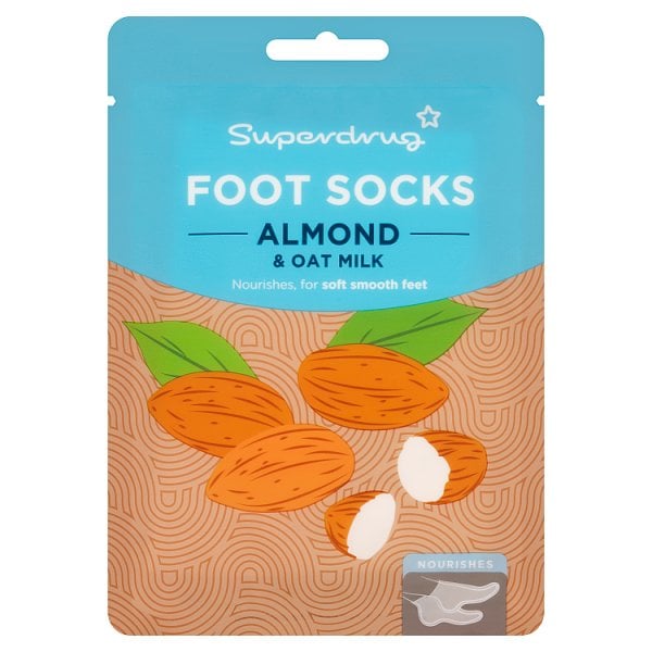 Superdrug Unisex Foot Pack Oat & Almond