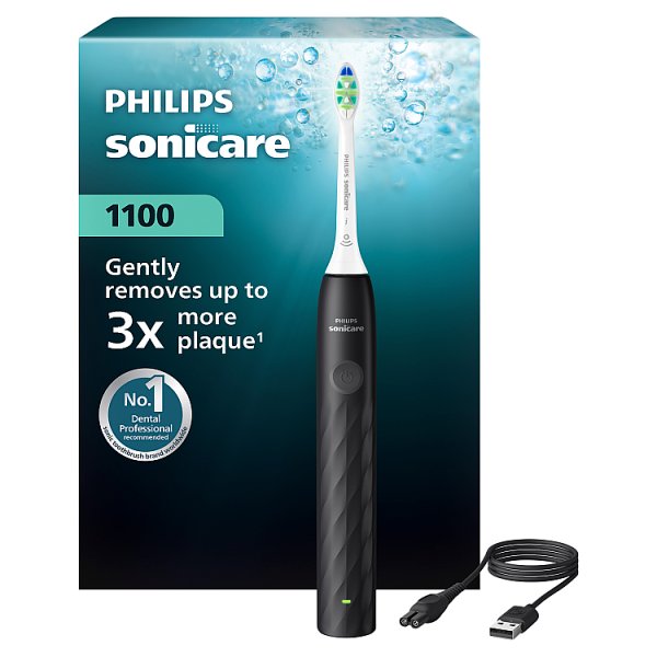 Philips Unisex Black Sonicare Seriess 1000