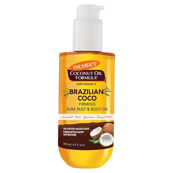 Palmer's Unisex Brazilian Coco Firming Bum Bust & Body Oil 192Ml
