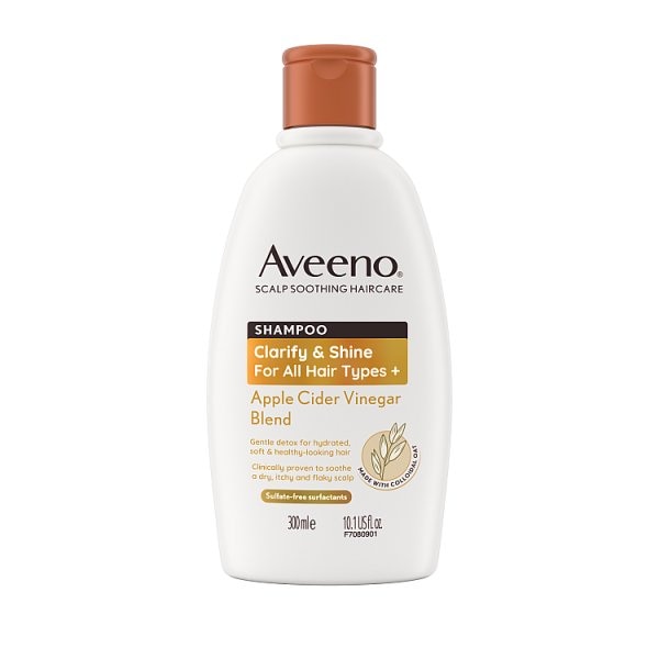 Aveeno Unisex Apple Cider Vinegar Shampoo 300Ml