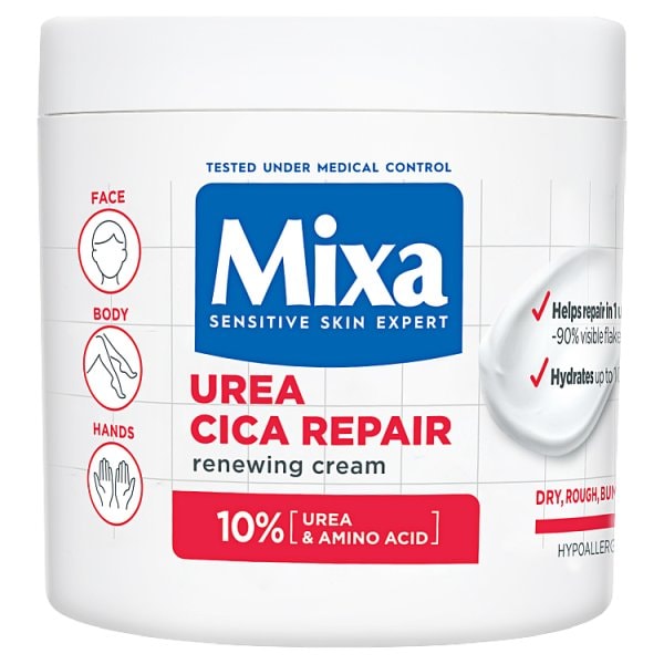 Mixa Urea Renewing Cream 10% Urea & Amino Acid 400ml