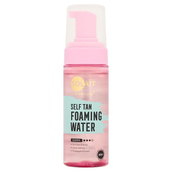 Solait Unisex Dark By Superdrug Foaming Water 150Ml