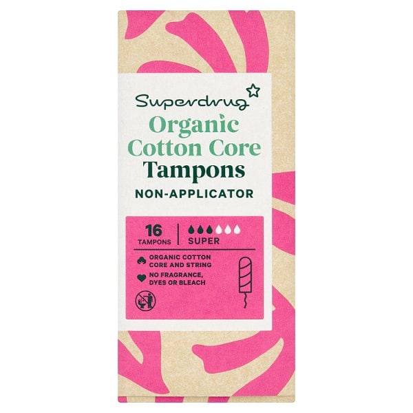 Luna Men's Superdrug Super Non Applicator Tampons X 16