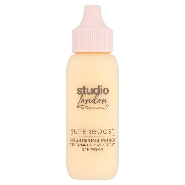 Superdrug Studio London Superboost Face Milk Primer Banana 35ml