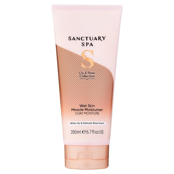 Sanctuary Spa White Lily & Damask Rose Wet Skin 200ml