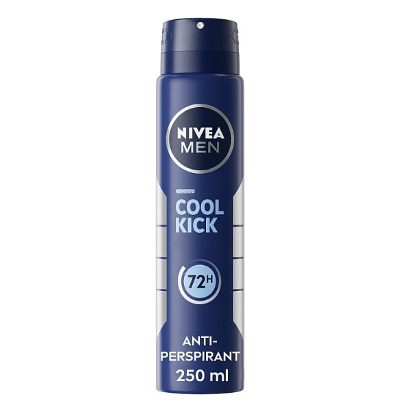 Nivea Men Men's Nivea Cool Kick Anti-Perspirant Deodorant Spray 250Ml
