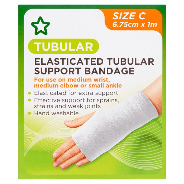 Superdrug Unisex Tubular Bandage Size C 6.75Cm X 1M
