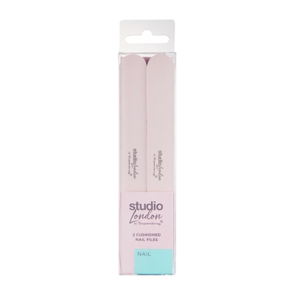 Superdrug Studio London Unisex Cushioned Nail Files