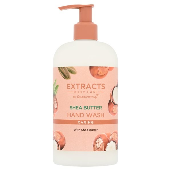 Superdrug Unisex Extracts Shea Hand Wash 500Ml
