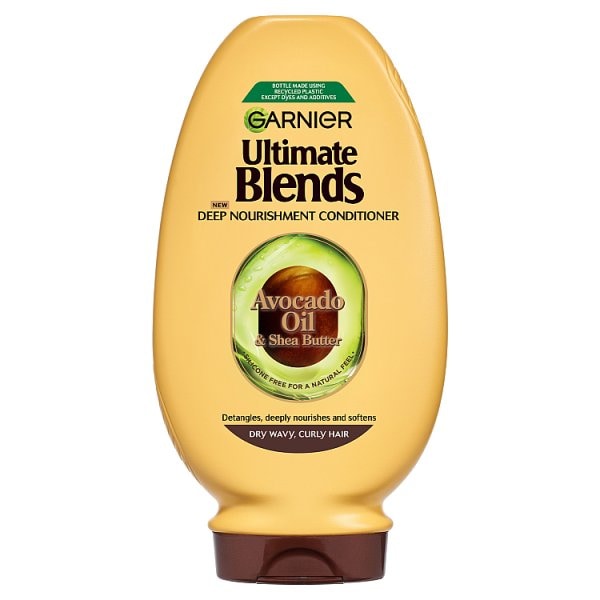 Garnier Ultimate Blends Unisex Avocado Oil & Shea Conditioner 250Ml