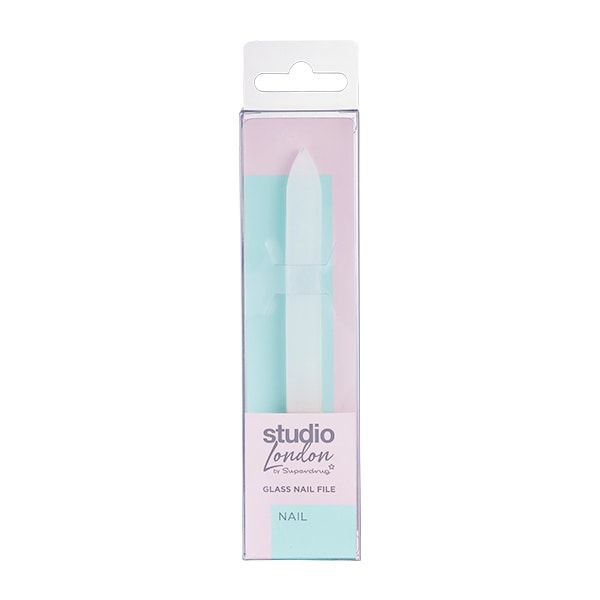 Superdrug Studio London Unisex Glass Nail File