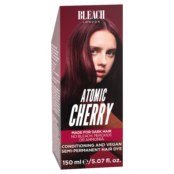 Bleach London Unisex Atomic Cherry Super Cool Colour 150Ml