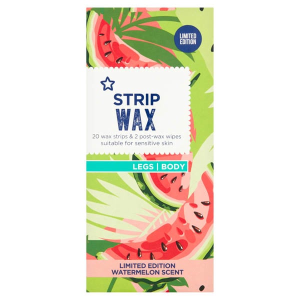 Superdrug Women's Limited Edition Watermelon Wax Strips X 20