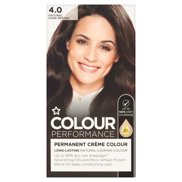 Superdrug Unisex Dark Brown Colour Performance 4.0 Natural