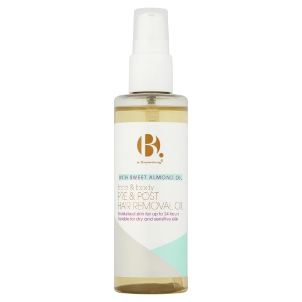 B. Men's By Superdrug Pre & Post Hair Removal Oil 100Ml